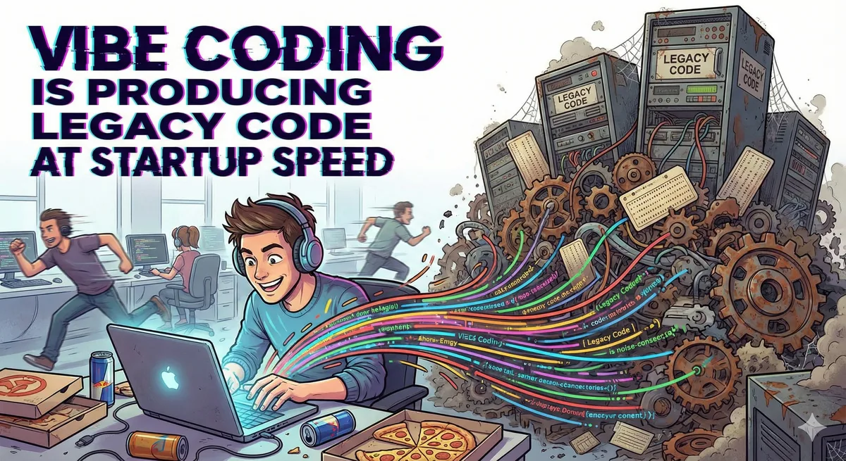 Vibe Coding Is Producing Legacy Code at Startup Speed