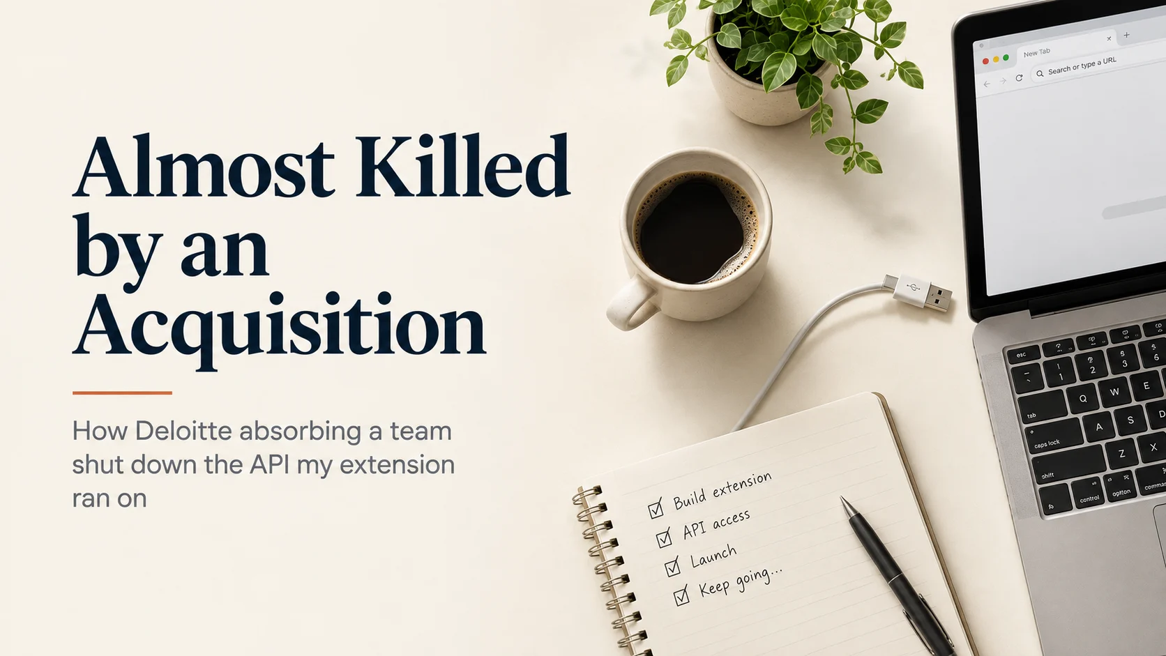 How Deloitte absorbed Blocknative's team and almost killed my extension